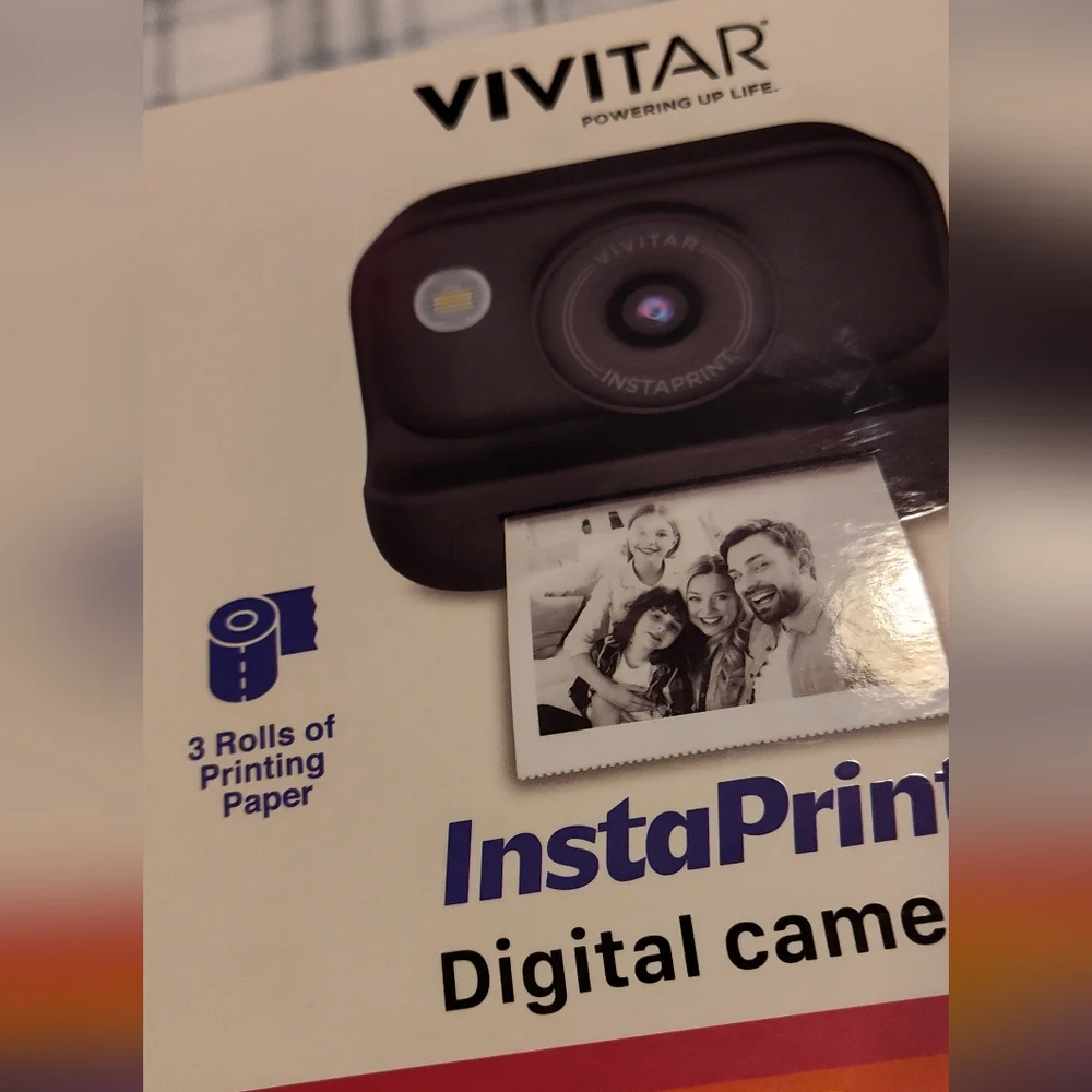 NEW! Vivitar InstaPrint Digital Camera